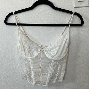 Lace Rose Corset